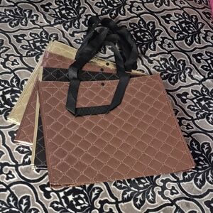Elegant Quilted Tote Bags (A17)